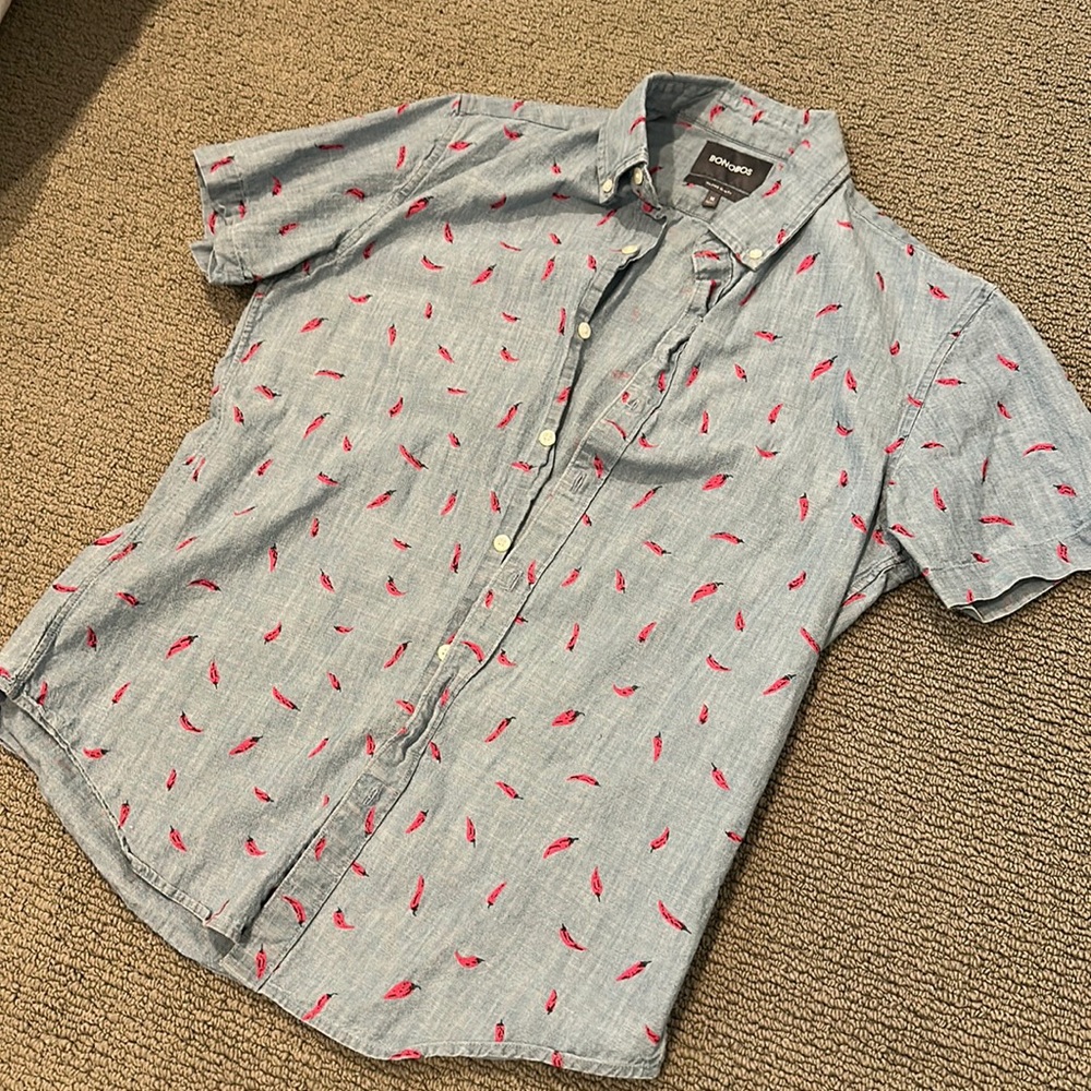 Men’s Bonobos short-sleeve button down